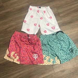 Set of 3 boys baseball lifestyle shorts medium